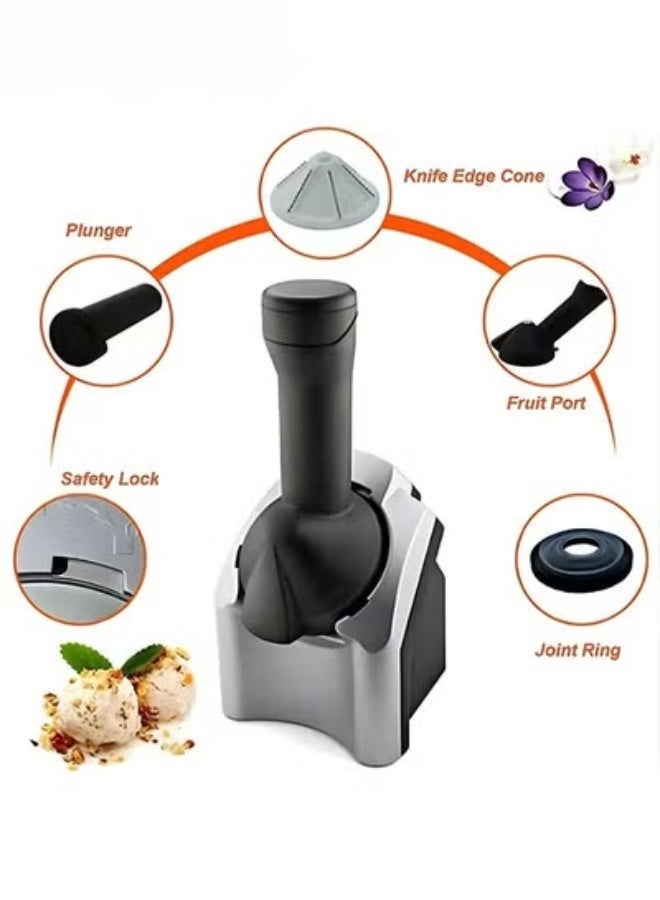 صانع الآيس كريم,صانع آلة سوربت الفواكه الكهربائية,للآيس كريم,الحلويات,الجيلاتو Smoothie,, - Image 2